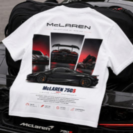 Camiseta gráfica de supercarro