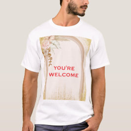 Camiseta Gráfica de Terracota Elegante