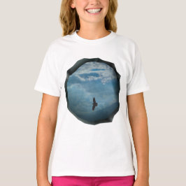 Camiseta Gráfica de um pedaço surreal do céu