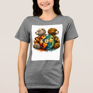Camiseta Gráfica de Urso Urbano