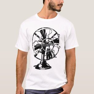 Camiseta Gráfica de Ventoinha Elétrica Vintage – A