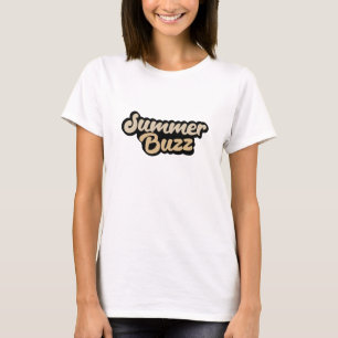 Camiseta Gráfica de Verão Fofa - Presente de Féria