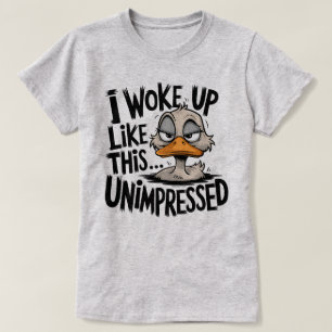 Camiseta Gráfica Divertida – Citação de Humor de P