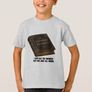 Camiseta Gráfica Divertida para Crianças Confident