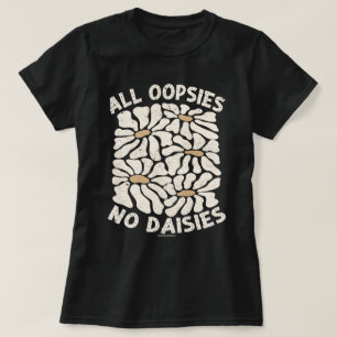 Camiseta Gráfica Divertida - Todos Erros, Sem Flor