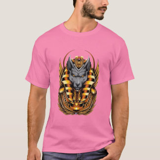 Camiseta Gráfica do Antigo Anúbis Egípcio | Faraó