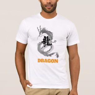 Camiseta Gráfica do Dragão Azul Legal - Estética J