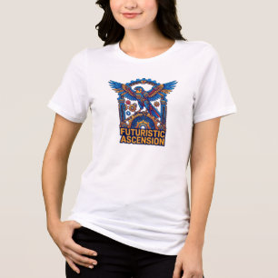 Camiseta Gráfica do Falcão Cibernético Ascensão Fu