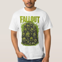 Camiseta Gráfica do Jogo de Vídeo Fallout