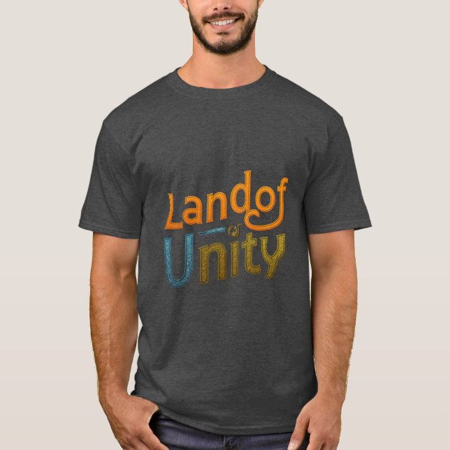 Camiseta Gráfica do Land of Unity (Frente)