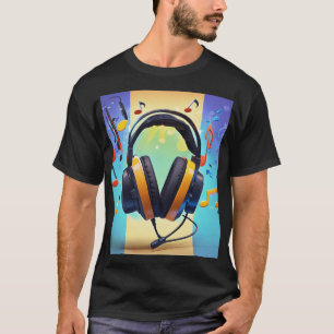 Camiseta Gráfica do Lover Musical - Design vibrant