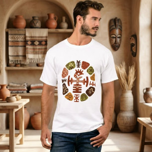 Camiseta Gráfica do Patrimônio Tribal