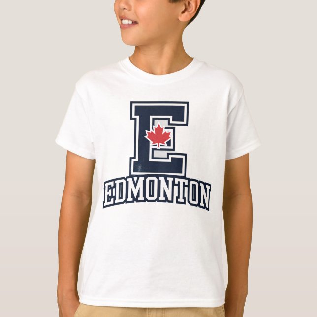 Camiseta Gráfica Edmonton Maple Leaf  (Frente)