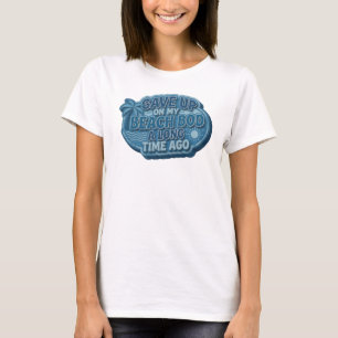 Camiseta Gráfica Esbelta DESISTIU DO CORPO DE PRAI