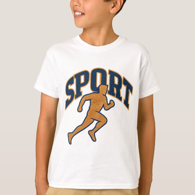 Camiseta Gráfica Esportiva (Frente)