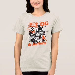Camiseta Gráfica Estilo Zine Indie