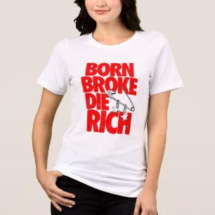 Camiseta Gráfica Feminina Bella+Canvas Tri-blend