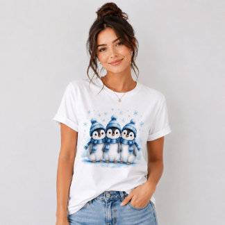 Camiseta Gráfica Feminina Fofa | Camisa Casual Est