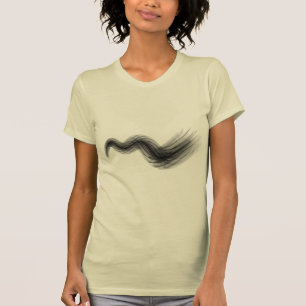 Camiseta Gráfica Feminina Fumaça Etérea Névoa - Fl