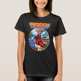 Camiseta Gráfica Feminina Paraíso Escondido