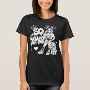 Camiseta Gráfica Feminina So Demure™ Girl's Best F