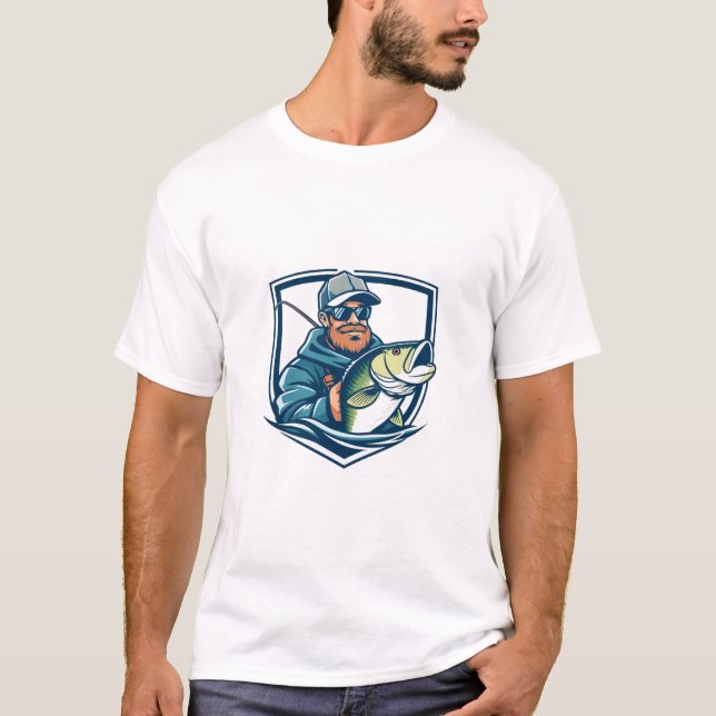 Camiseta Gráfica Fish Whisperer (Frente)