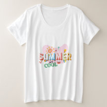 Camiseta Gráfica Floral de Verão Fofa – Sol Colori