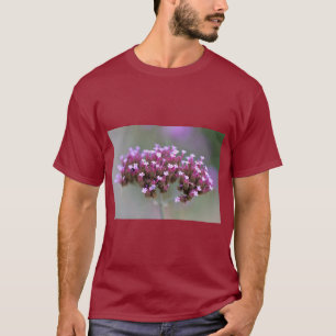 Camiseta Gráfica Floral de Verbena Elegante
