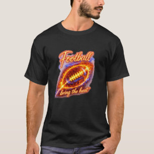 Camiseta Gráfica Football Bring the Heat Bold Fi
