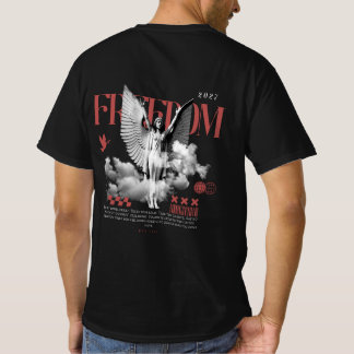 Camiseta Gráfica Freedom | Camiseta Masculina