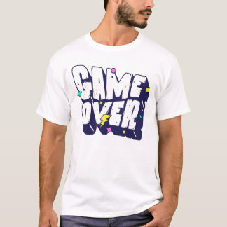 Camiseta Gráfica Game Over – Retro Gamer Tee 