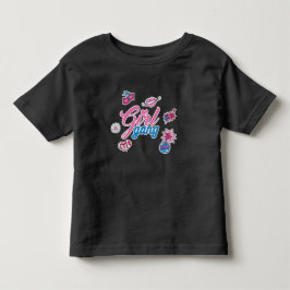 Camiseta Gráfica “Girl Gang” para Meninas Negras F