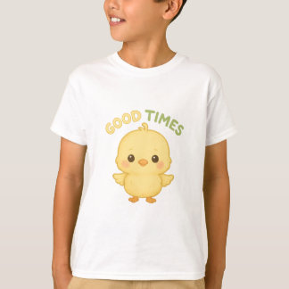 Camiseta Gráfica Infantil "Boas Momentos" da Happy