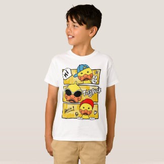 Camiseta Gráfica Infantil Pato Arrumado