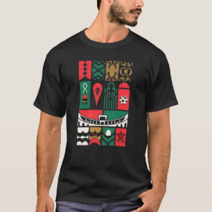 Camiseta Gráfica Inspirada na Copa Africana de Mar