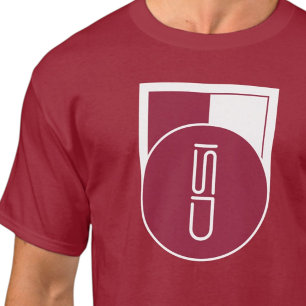 Camiseta Gráfica ISD Logotipo Vermelho-Branco Stre