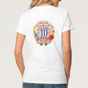 Camiseta Gráfica Italia Amore Sardine