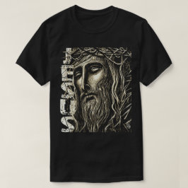 Camiseta Gráfica Jesus Negrito