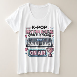 Camiseta Gráfica K-POP Rhythm Nation Own The Stage