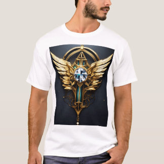 Camiseta Gráfica Majestosa da Águia Libere seu esp