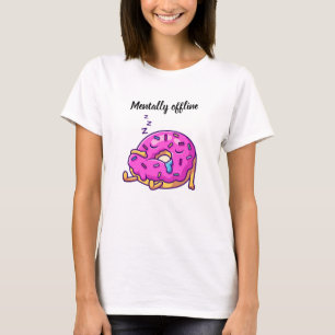 Camiseta Gráfica Mentalmente Desconectada