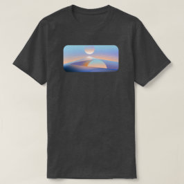 Camiseta Gráfica Minimalista de Ficção Científica 
