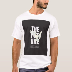 Camiseta Gráfica Minimalista Moderna O Futuro
