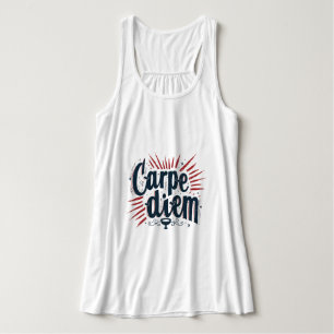 Camiseta Gráfica Motivacional Carpe Diem