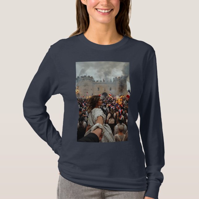 Camiseta Gráfica Mulher Amor (Frente)