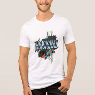 Camiseta Gráfica NO SIGNAL – Y2K Cyber Streetwear