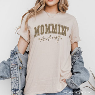 Camiseta Gráfica Ocidental - Ser mãe não é fácil