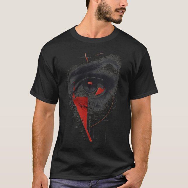 Camiseta Gráfica Olho Trash Polka (Frente)