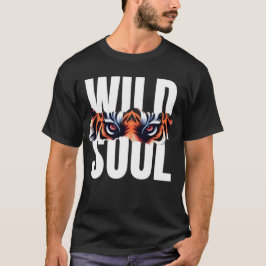 Camiseta Gráfica Olhos de Tigre Alma Selvagem | An