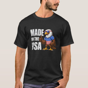 Camiseta Gráfica Orgulho Americano Patriota